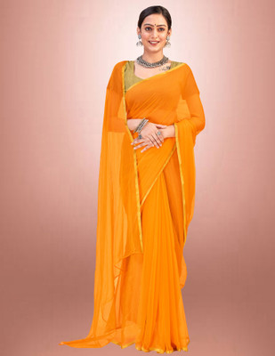 Desi Style Self Design Banarasi Jacquard Saree(Mustard)