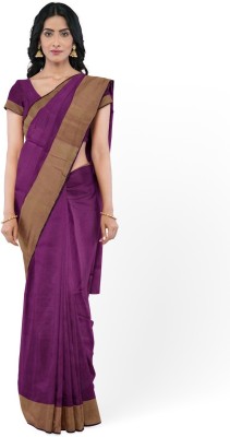 Suntex Printed Daily Wear Cotton Silk Saree(Maroon)