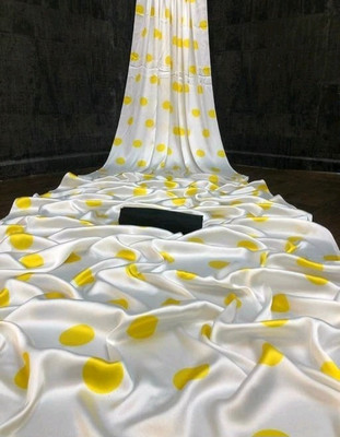 Arpita Fashion Digital Print Bollywood Crepe Saree(Multicolor)