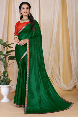 Sachita Embellished Bollywood Chiffon Saree(Gold)