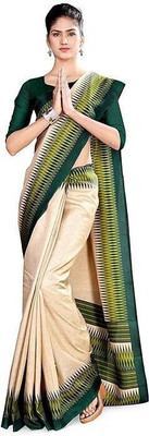SimSim Trendz Woven, Printed Daily Wear Polyester Saree(Multicolor)