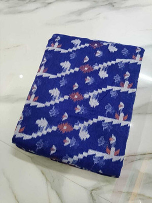 Happy Creation Woven Jamdani Handloom Cotton Blend Saree(Multicolor)