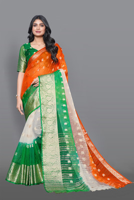 Aarunika SKT Digital Print Bollywood Art Silk Saree(Multicolor)