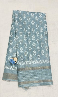 ShivShaktiSaree Self Design Daily Wear Cotton Silk Saree(Blue)