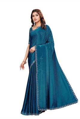 NAKSHCRETION Self Design Bollywood Cotton Silk Saree(Beige)