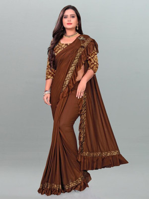 SISA ENTERPRIZE Printed Daily Wear Georgette Saree(Multicolor)