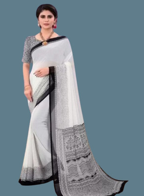 het designer studio Paisley Banarasi Jacquard, Art Silk Saree(Black)
