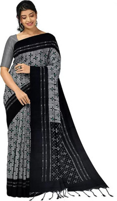 Anjalisharee Self Design Sambalpuri Viscose Rayon Saree(Blue)