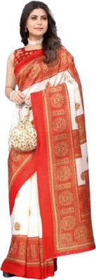 SVB Sarees Printed Daily Wear Art Silk Saree(Multicolor)