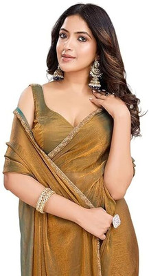 Indian Fashionista Tussar Silk Embellished Blouse Material