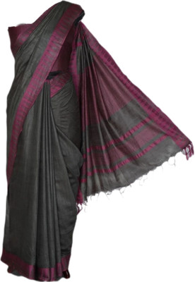 Beauteefy Woven Bhagalpuri Art Silk, Dupion Silk Saree(Pink)