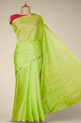SANJANAA COLLECTIONS Printed, Graphic Print Baluchari Net Saree(Pack of 2, Light Green)