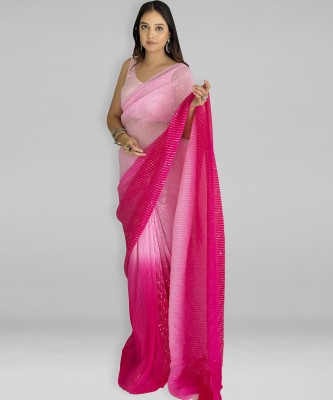 Divastri Woven Banarasi Cotton Silk Saree(Pink)