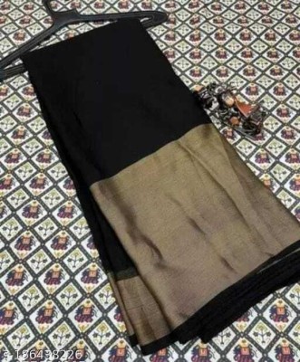 Daryani Fashion Printed Daily Wear Chiffon Saree(Black)
