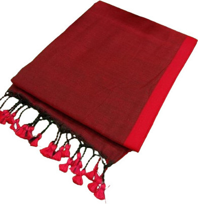 Shriram Self Design Handloom Pure Cotton Saree(Black)
