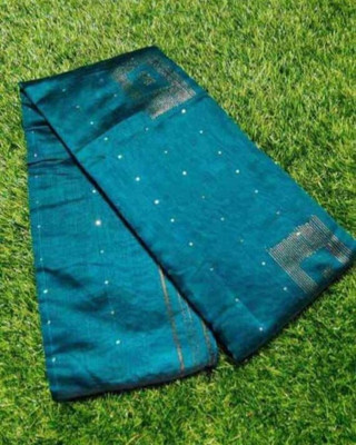 Soma Tant saree Mahal Self Design, Woven, Geometric Print Handloom Cotton Silk Saree(Magenta)