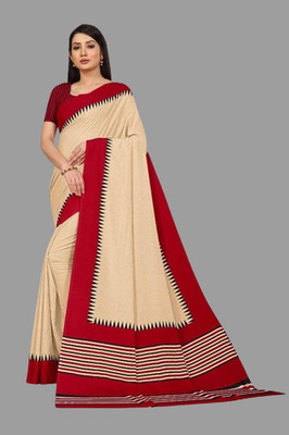 SimSim Trendz Printed Daily Wear Polyester Saree(Multicolor)