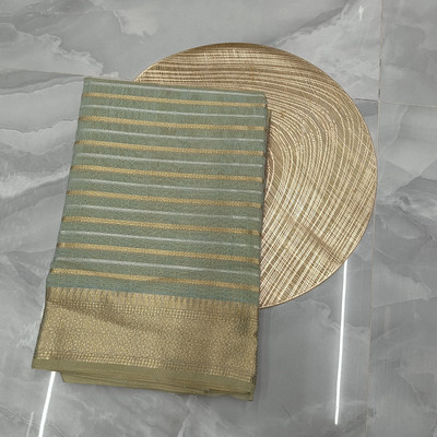 Haniya creation Woven Banarasi Art Silk Saree(Multicolor)