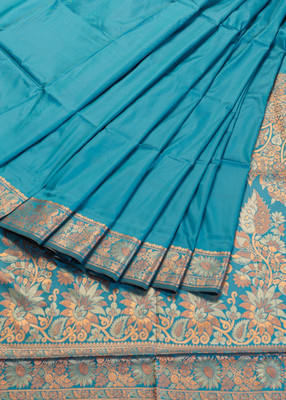 JAGANNATH Woven Bollywood Art Silk Saree(Multicolor)