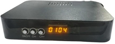 DRUMSTONE Laser Set Top Box with Remote Control, Digital TV Tuner - 15 Years Warranty Home Satellite Radio