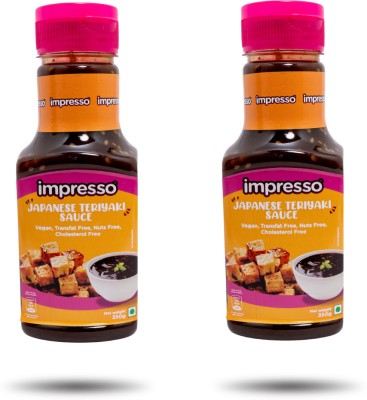 IMPRESSO Pack of 2 (Japanese Teriyaki Sauce - 350g) Sauce(2 x 350 g)