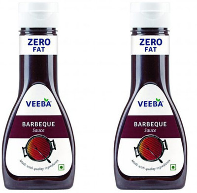 VEEBA Barbeque Sauce Pack of 2 Sauce(2 x 330 g)