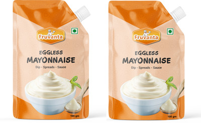 Fruvanta Eggless mayonnaise (100gm x2) Sauce & Dip(2 x 100 g)