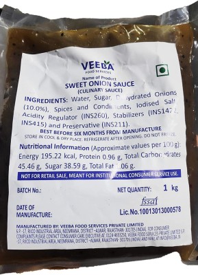 VEEBA Sweet Onion Sauce Sauces(1 kg)