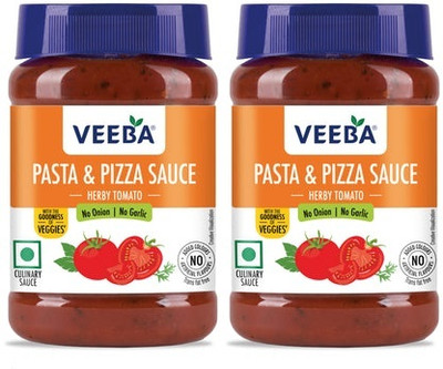 VEEBA Pasta & Pizza Sauce Herby Tomato - NONG Sauces & Ketchup(2 x 280 g)