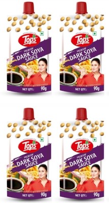 Tops PREMIUM SOYA SAUCE 360G PACK OF 4 Sauce(4 x 90 g)