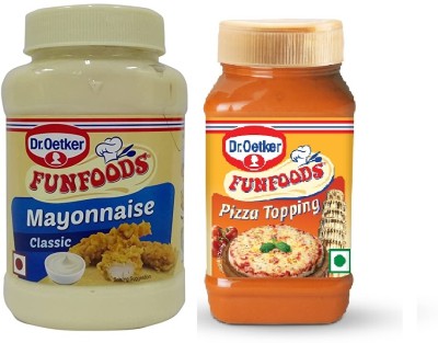 FUNFOODS PIZZA TOPPING + CLASSIC MAYO Sauce Mix(2 x 140 g)