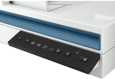 HP Flatbed Flatbed ScanJet Pro 2600 f1 Scanner Scanner(WHITE & BLUE)