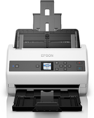 Epson WorkForce DS-970 A4 Duplex Sheet-fed Document Scanner(White & Black)
