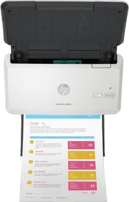 HP 2000S2 ScanJet Pro 2000 s2 Sheet-feed Scanner(Black and White)
