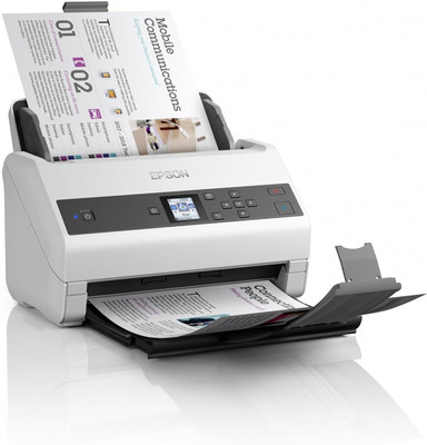 Epson DS-870 DS-870 Scanner(Black & White)