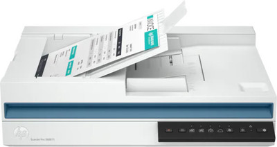 HP Scanner ScanJet Pro 3600 f1 Scanner(White and Blue)