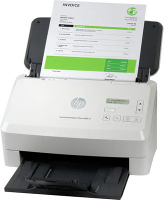 HP Scanjet ScanJet Enterprise Flow 5000 s5 Scanner(White & Silver)