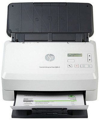 HP Scanjet ScanJet Ent Flow 5000 s5 Scanner(Black and white)