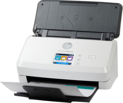 HP Sheet-feed ScanJet Pro N4000snw1 Scanner(White And Black)