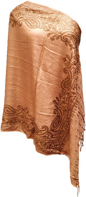 Soul Essence Embroidered Wool Blend Women Stole