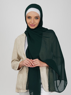 Ana Solid Georgette Women Scarf