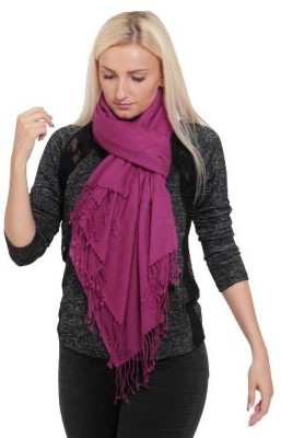 MuHeNeRa Solid Viscose Women Scarf