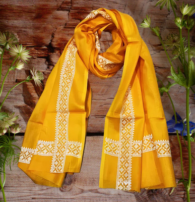 Collective Stitch Printed Pure Cotton Men & Women Scarf