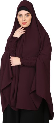 BAHAYA Solid Polyester Women Scarf