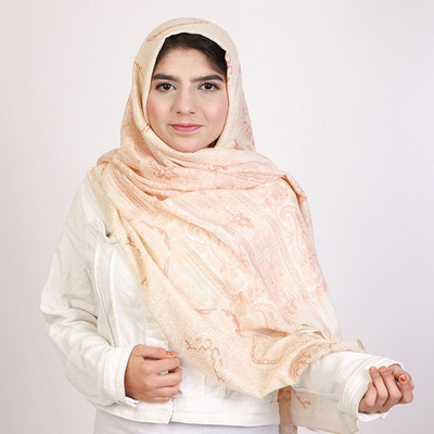 Norani Hijab Printed Cotton Blend Women Stole