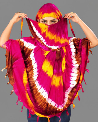 HOJIAX Printed Rayon Girls Scarf