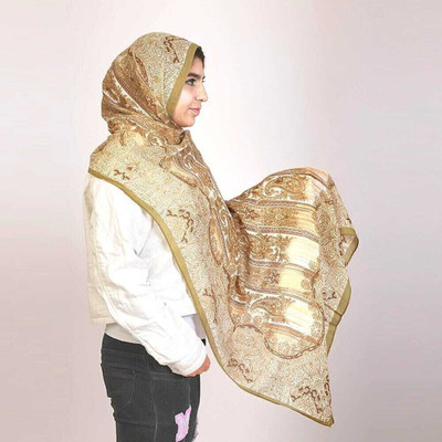 Norani Hijab Printed Cotton Blend Women Stole