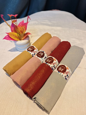 EthnicDeacde Solid Georgette Women Scarf