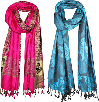 STOLESTUDIO Woven Viscose Girls Fancy Scarf, Stole