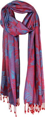 GLIMMERX Woven Viscose Women Fancy Scarf, Stole, Scarf